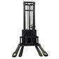 1500 kg/ 3.5 metros Apilador Full Eléctrico Hombre Caminando Base Ancha Marca XIN LIFT